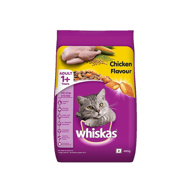 Whiskas Adult Cat Food Chicken 3kg