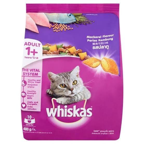 Whiskas Adult Cat Food Mackerel 3kg